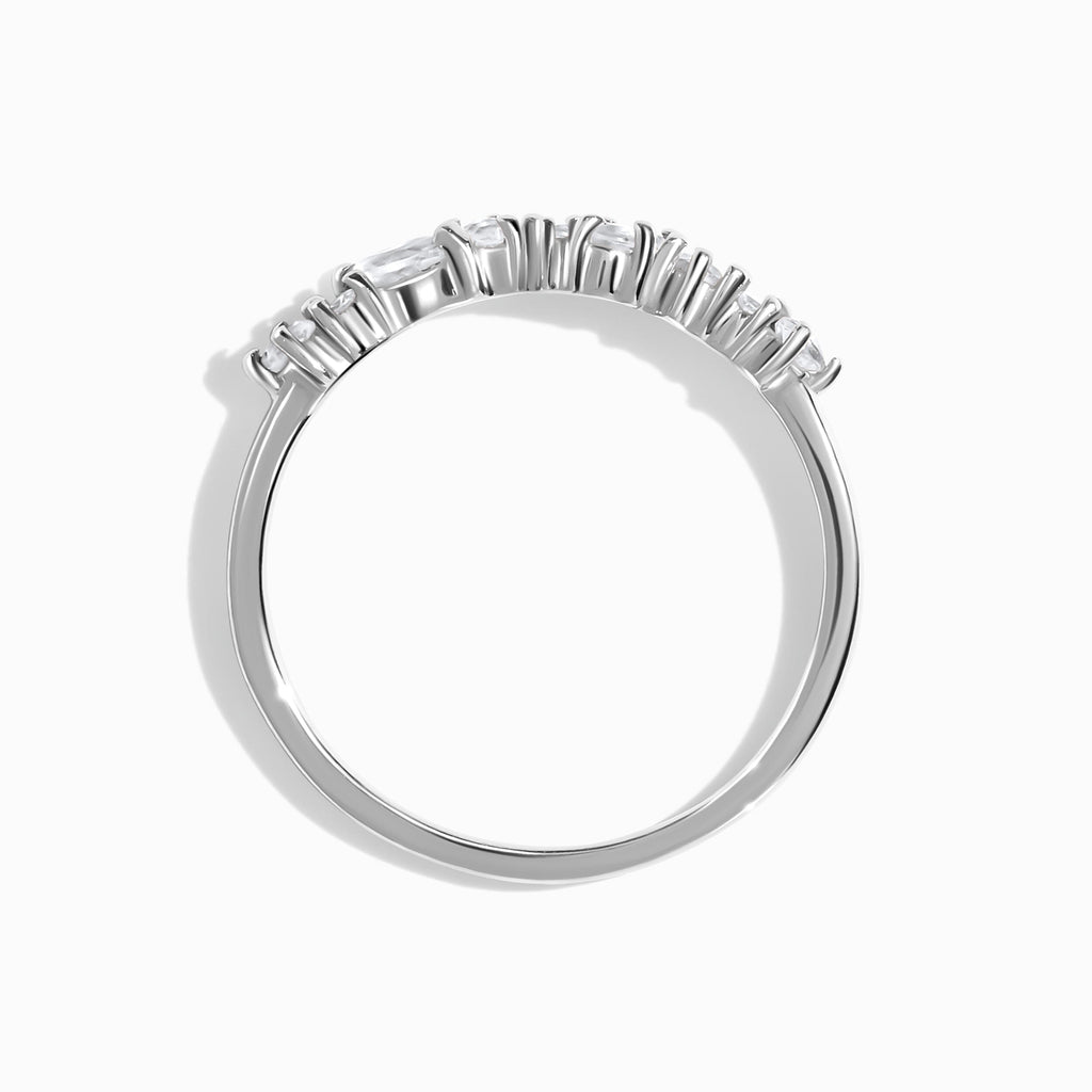 Fine Moonstone Lab Diamond Ring - Grace