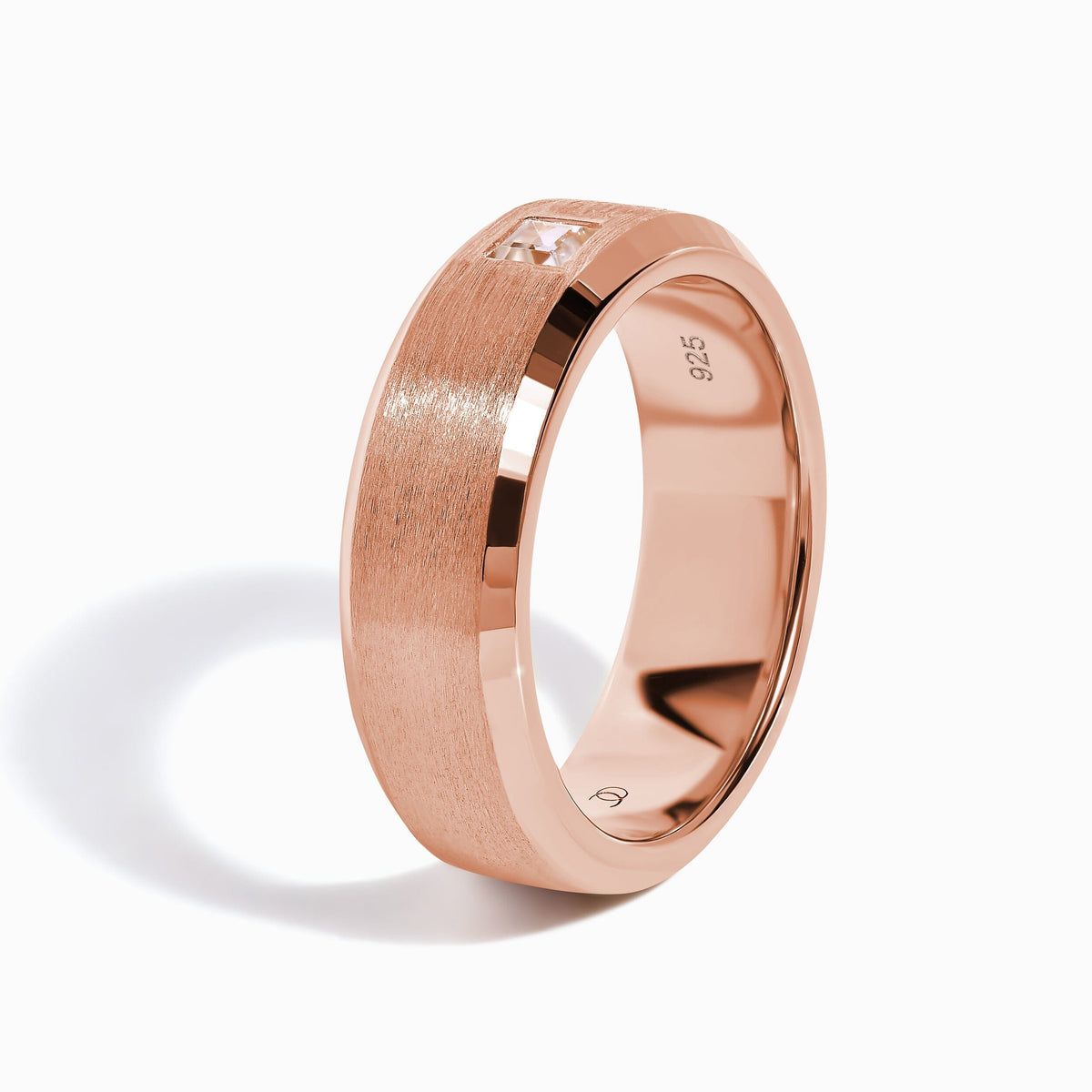 White Zircon Unisex Ring - Crafted