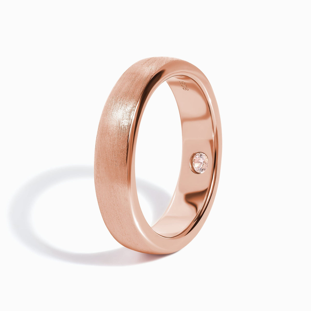 White Zircon Unisex Ring - Mysterious