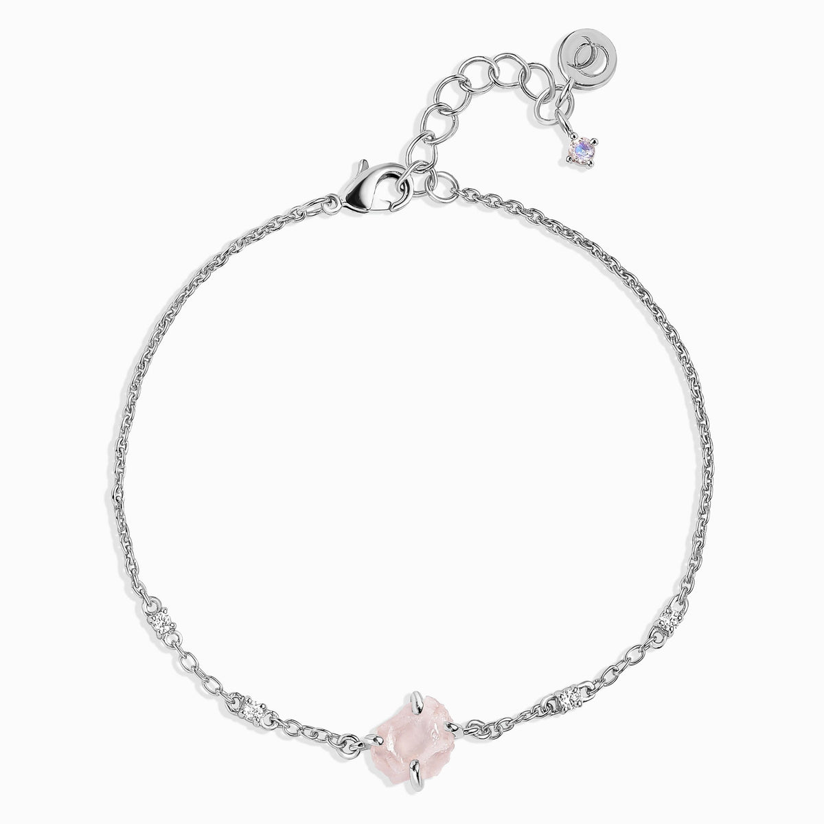 Raw Crystal Bracelet - Rose Quartz 'Self Love'