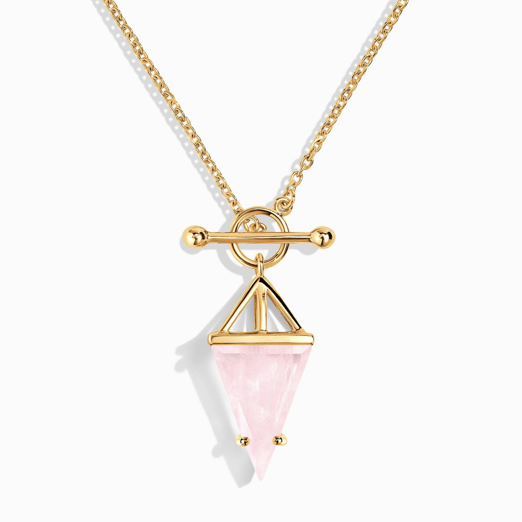 Rose Quartz Necklace - Heroine
