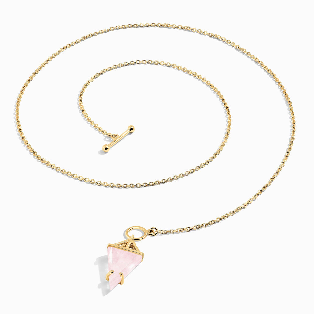 Rose Quartz Necklace - Heroine
