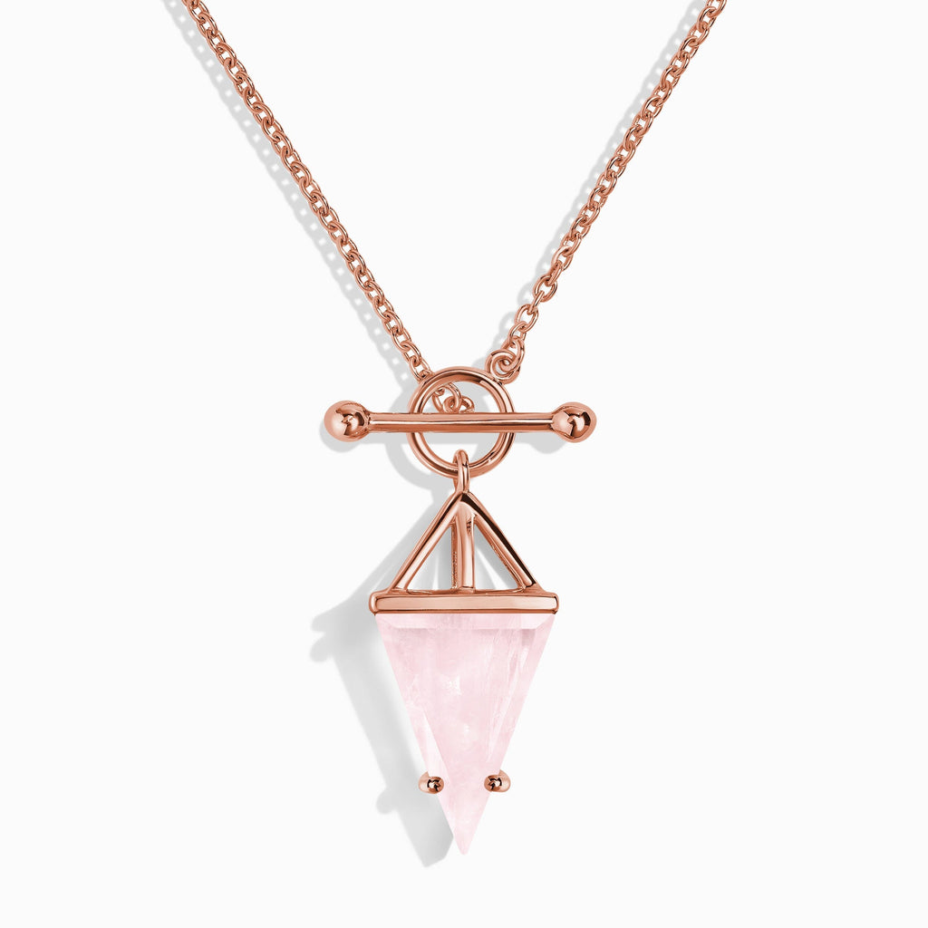 Rose Quartz Necklace - Heroine