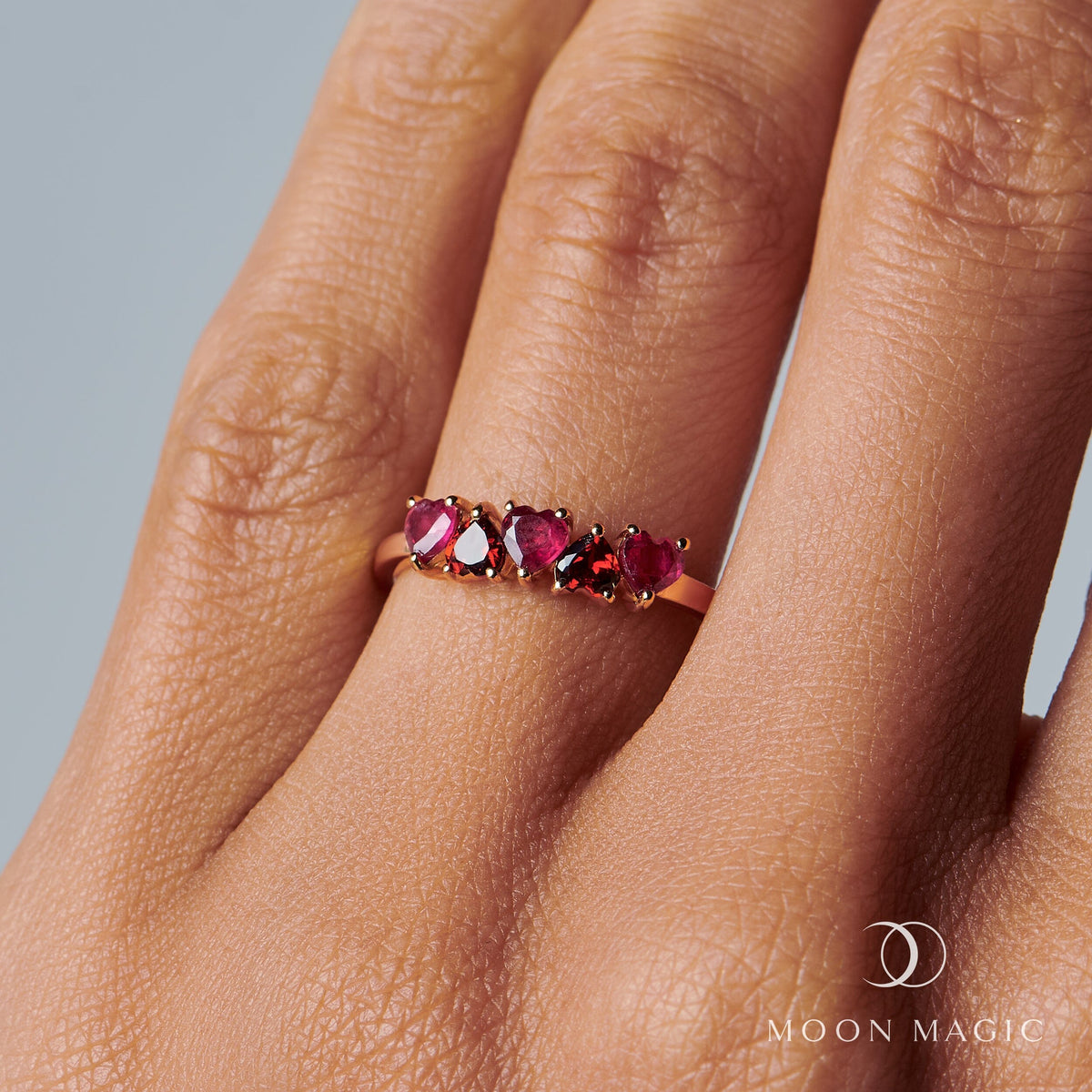 Ruby Garnet Ring - Crush