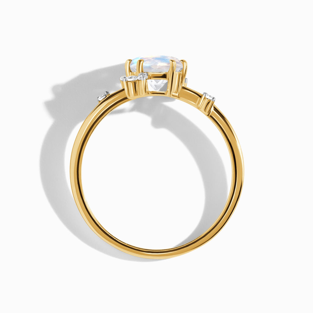 Moonstone Diamond Ring - Muse