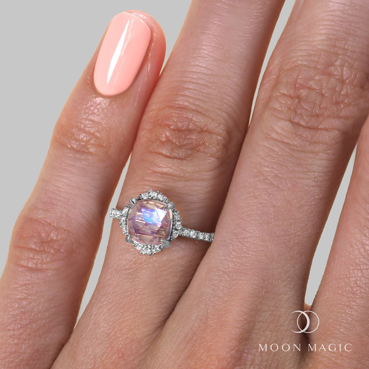 Moonstone Diamond Ring - My Always