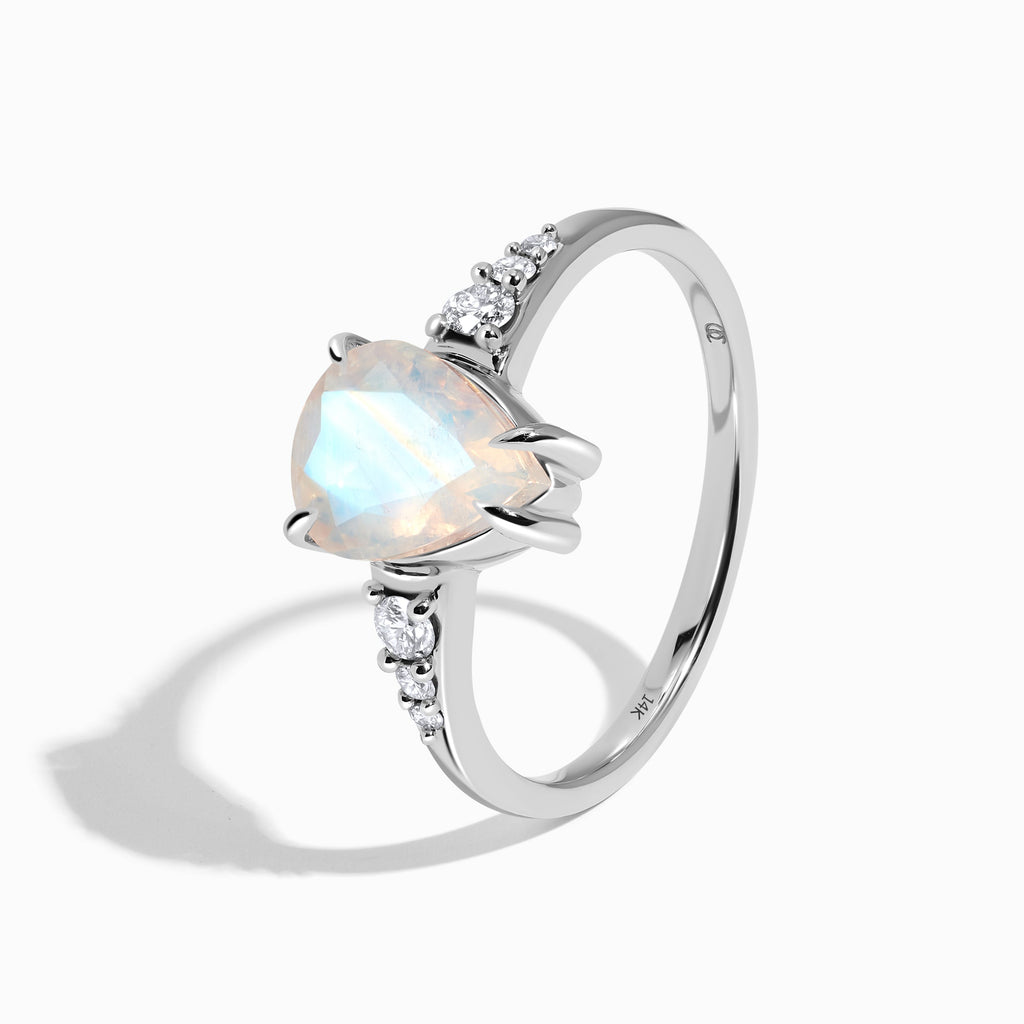Moonstone Diamond Ring - I Promise