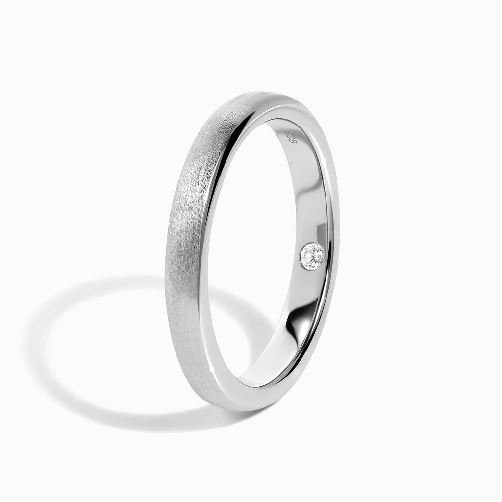 White Zircon Unisex Ring - Unexpected