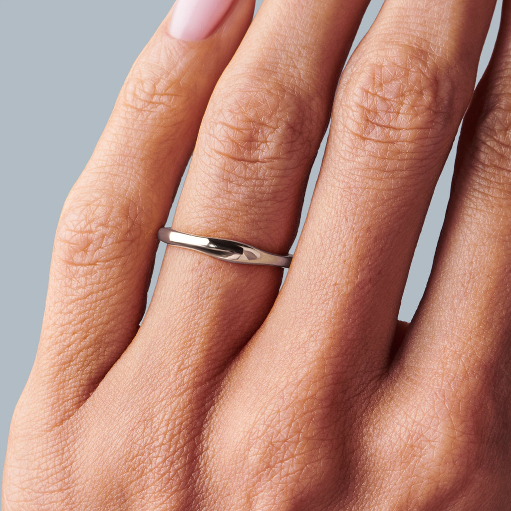 Stackable Ring Band - Lava