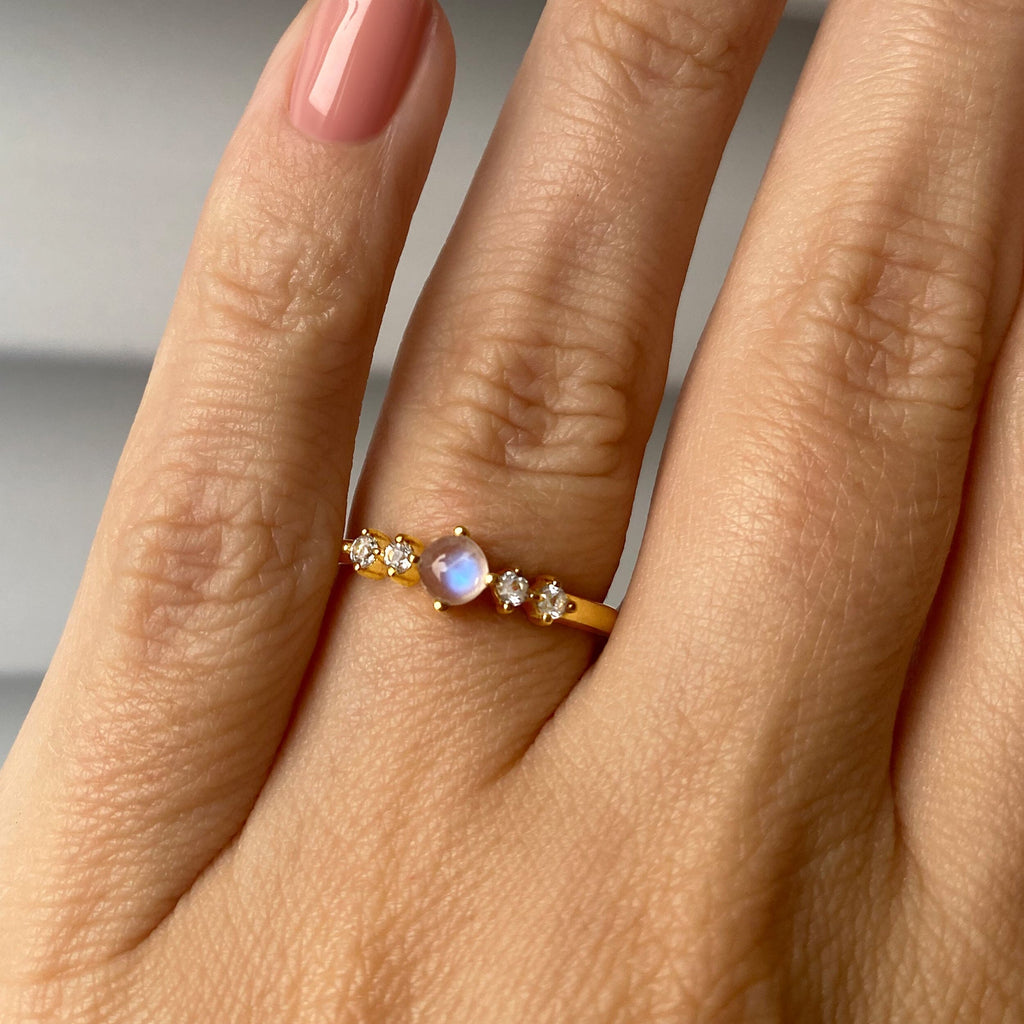 Moonstone Ring - Loveliness