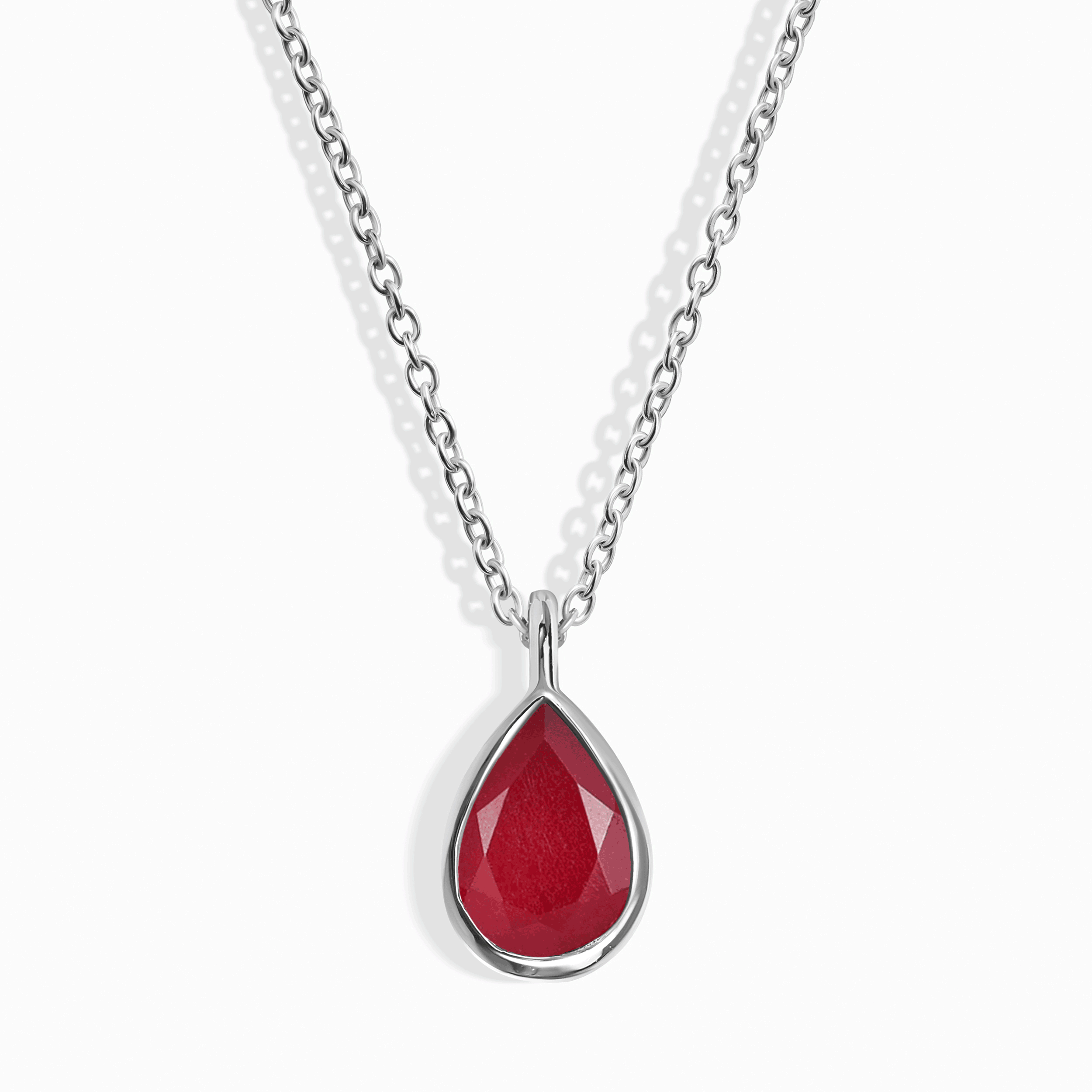 Pink Quartz Necklace - Hidden Heart