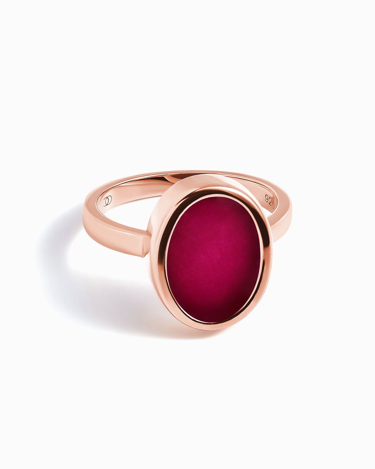 Pink Quartz Ring - Enfolded