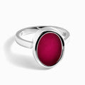 Pink Quartz Ring - Enfolded