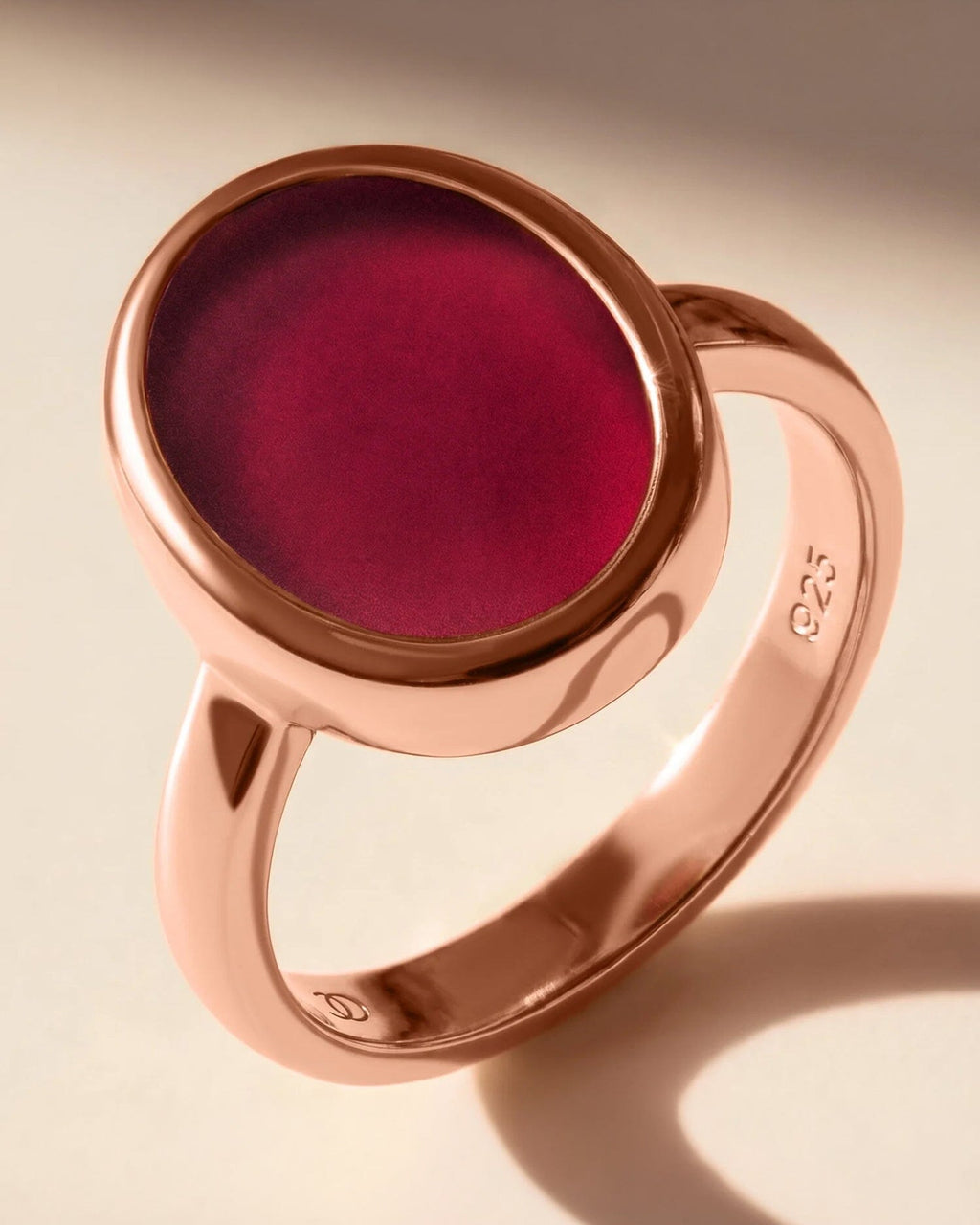 Pink Quartz Ring - Enfolded