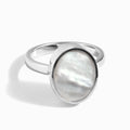 Mother of Pearl Ring - Enfolded