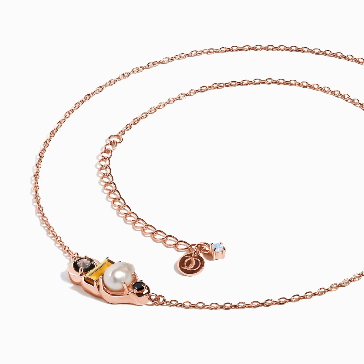 Madeira Citrine Pearl Necklace - Treasure