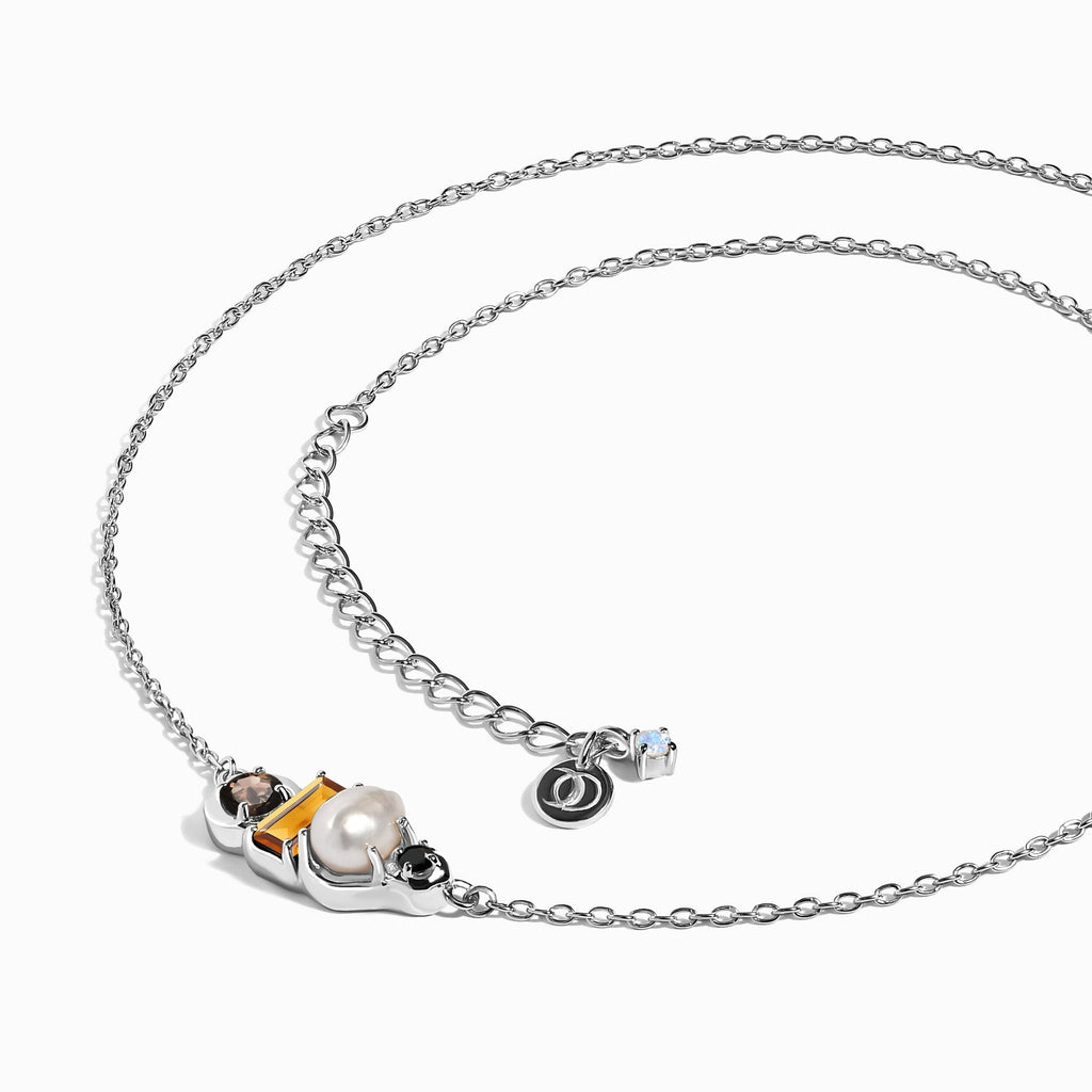 Madeira Citrine Pearl Necklace - Treasure