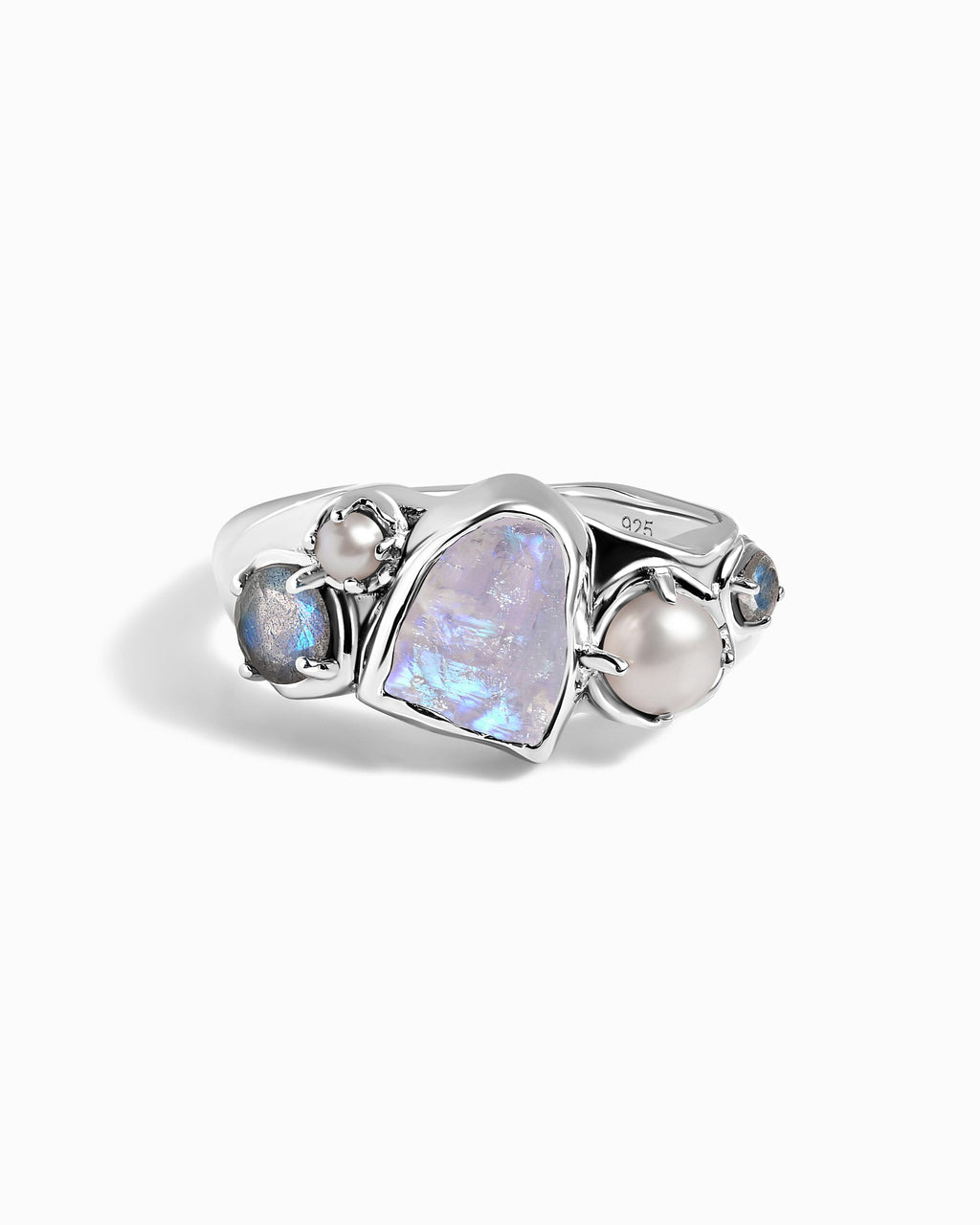 Moonstone Pearl Ring - Heirloom