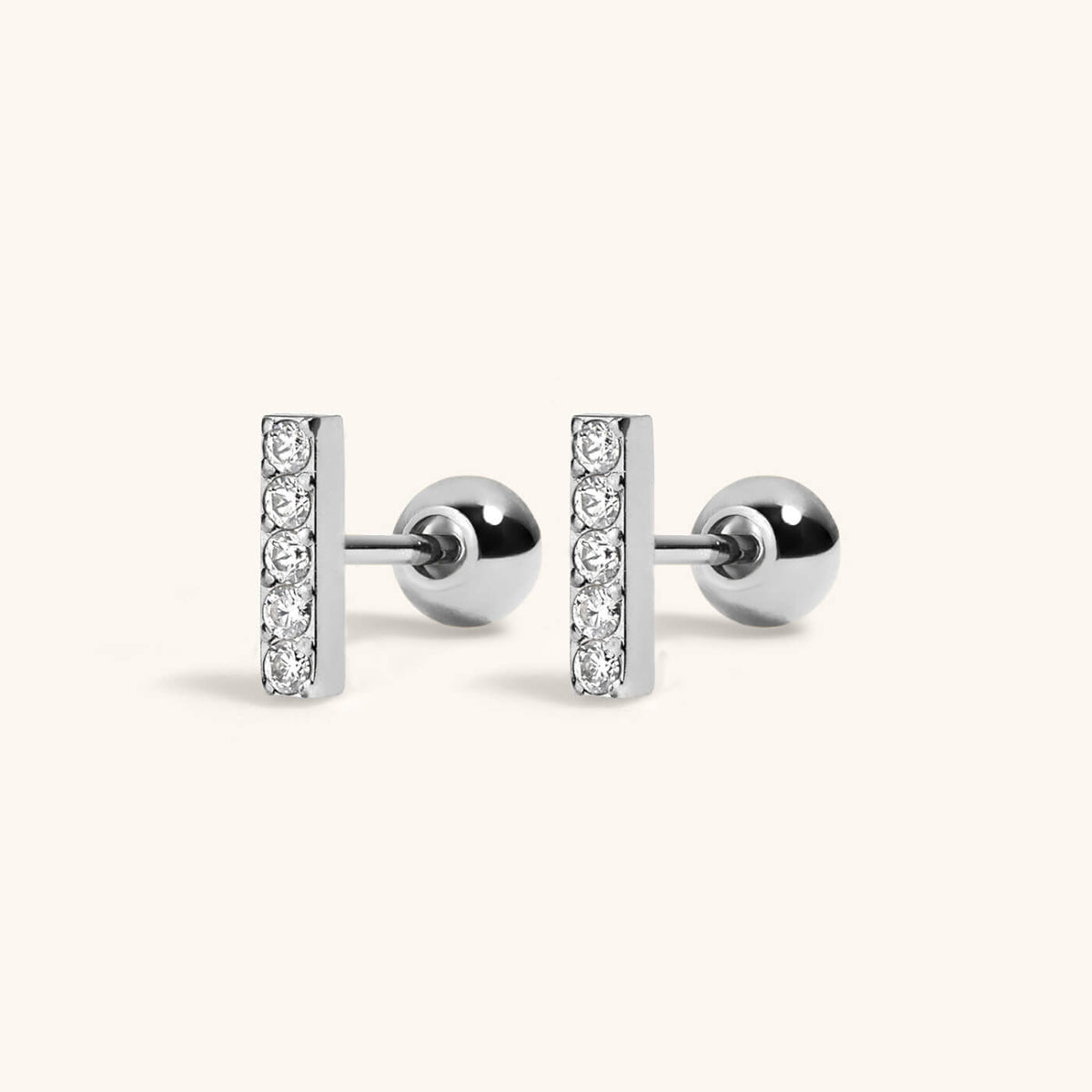 Pave Bar Studs