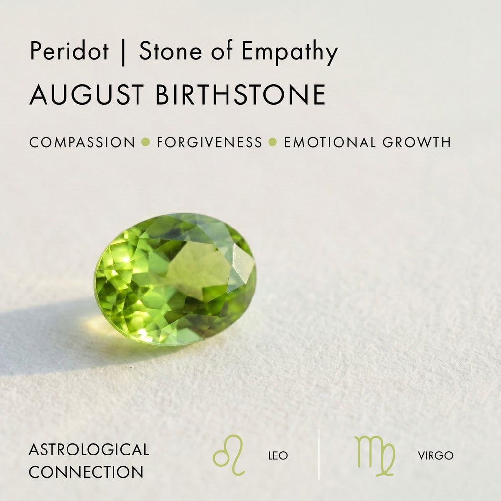 Peridot Necklace - Solitaire