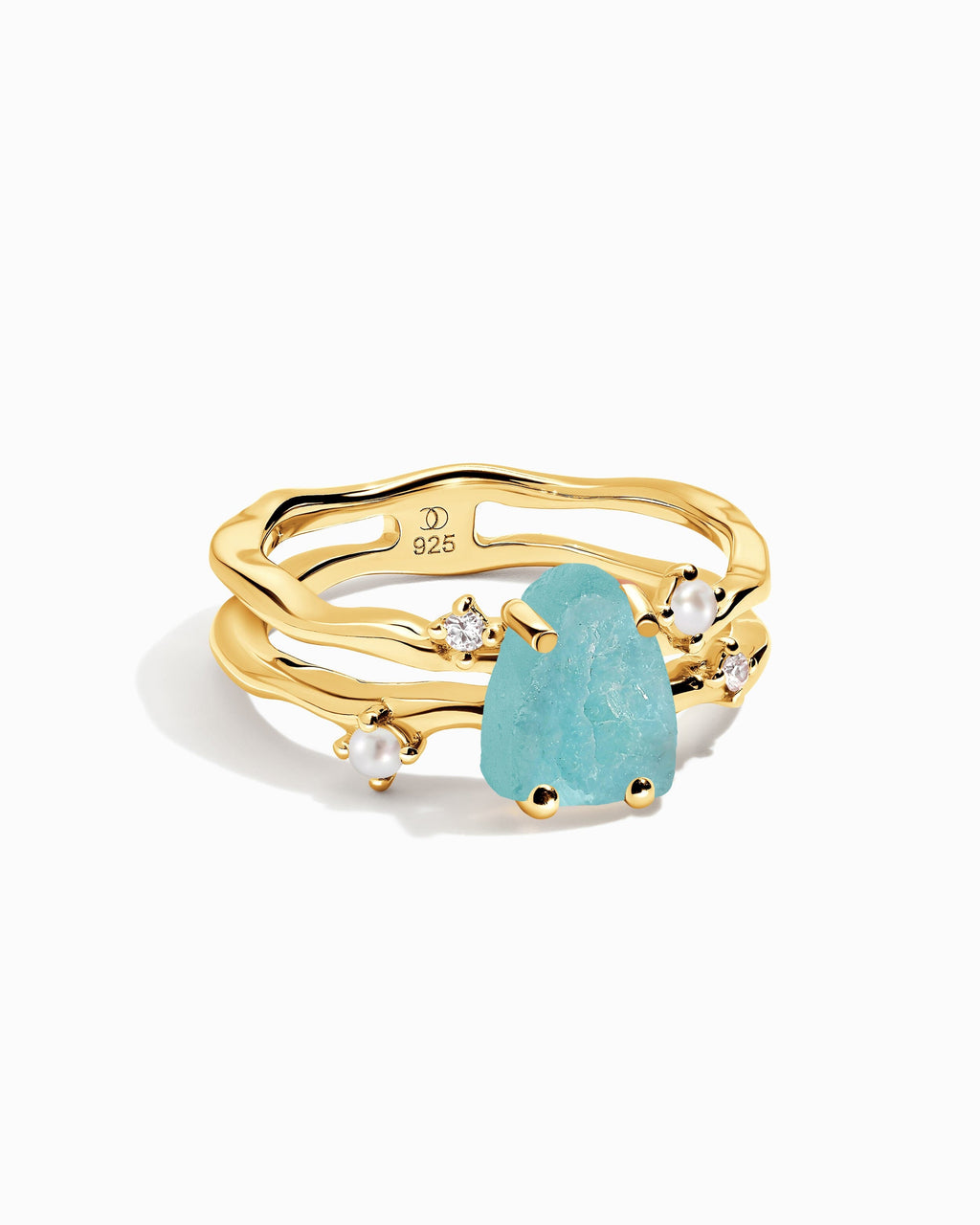 Amazonite Ring - Flow