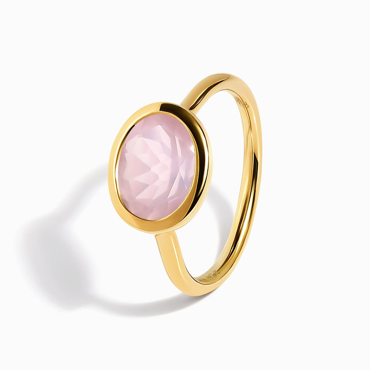 Rose Quartz Ring - Skin-Touch
