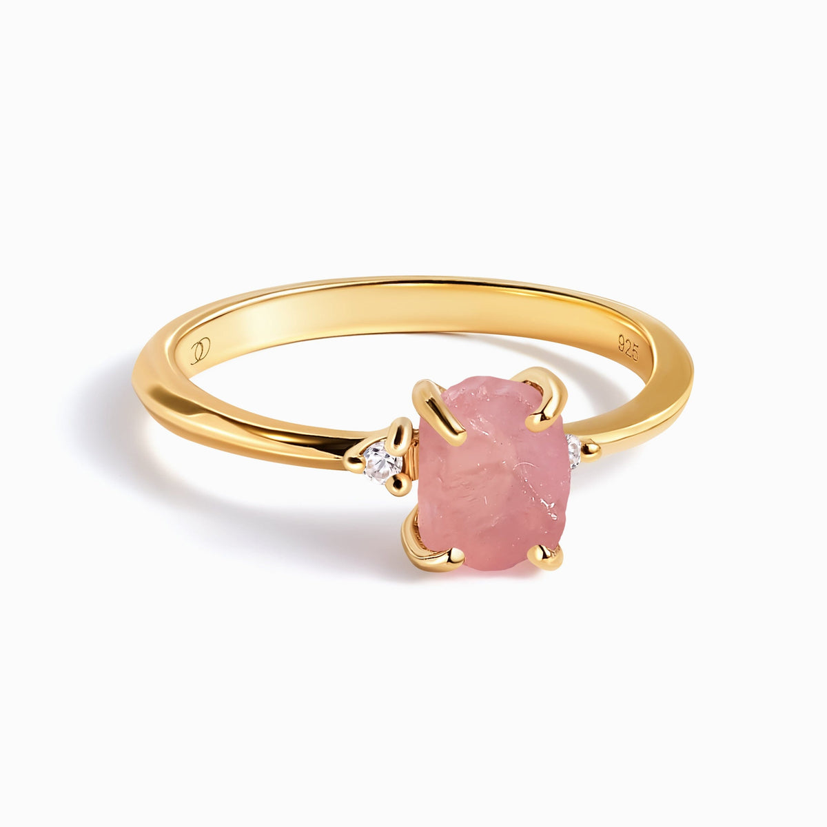 Rose Quartz Ring - Petite Allure