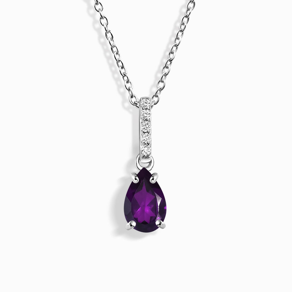 Amethyst Necklace Sway - February Birthstone