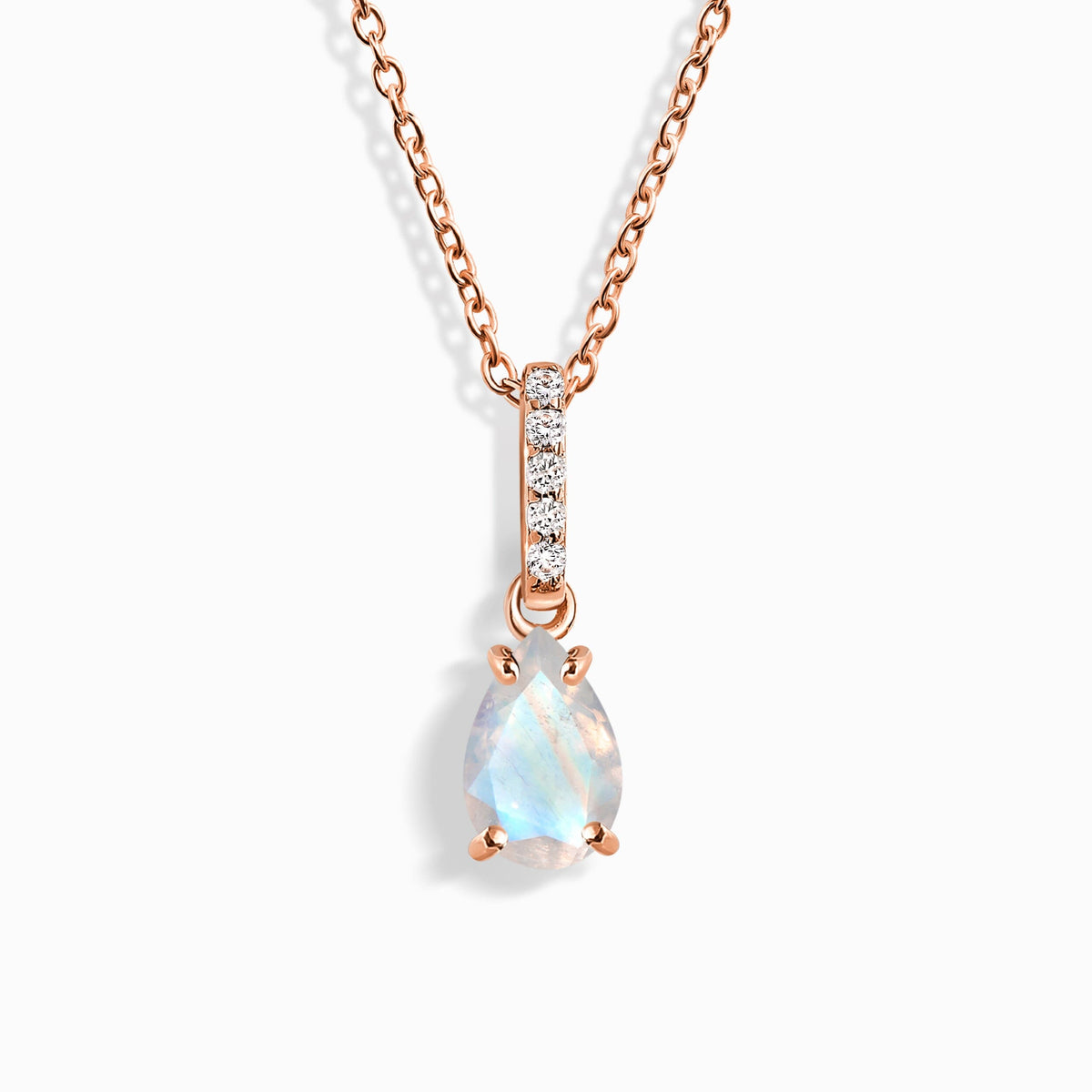 Moonstone Necklace Sway - June Birthstone
