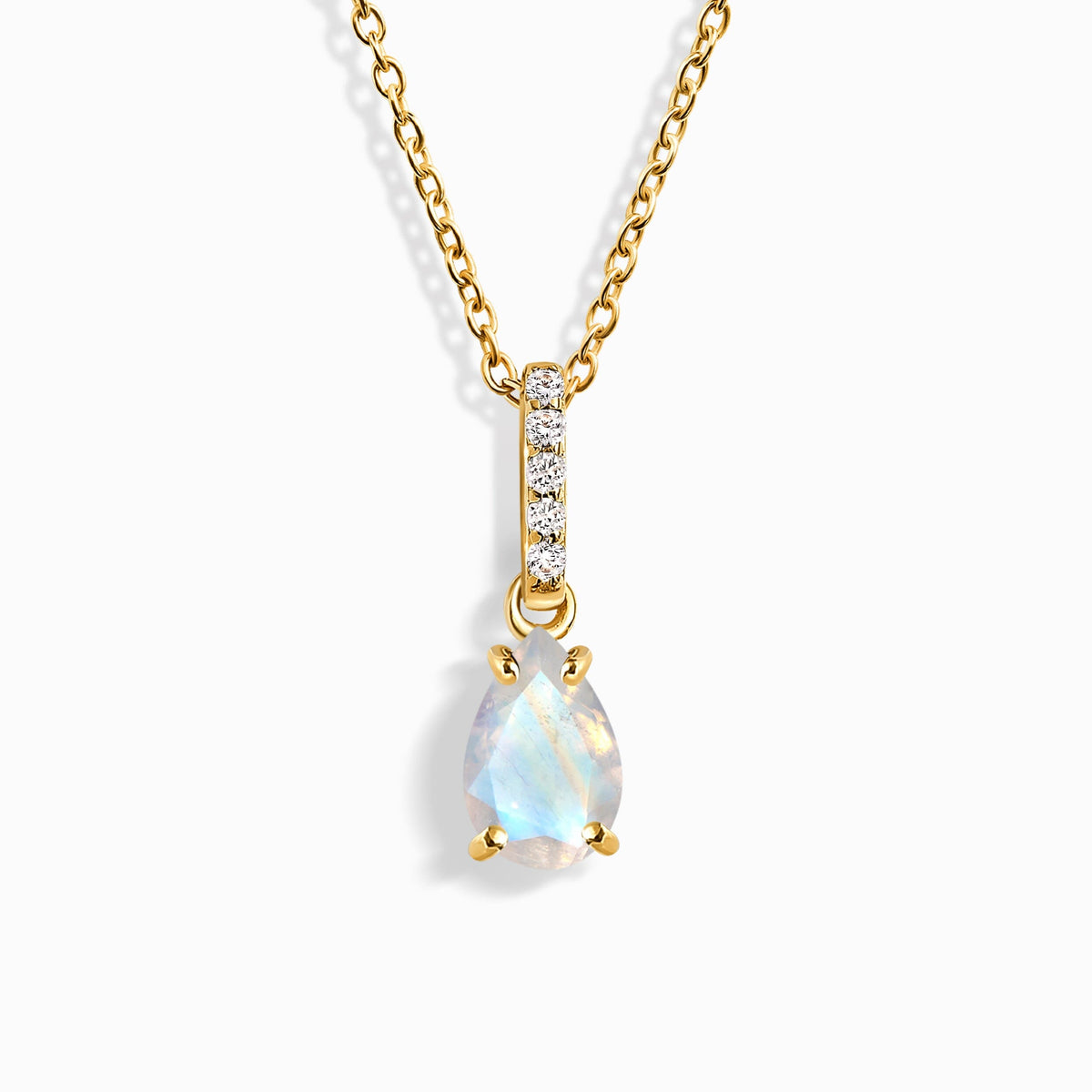 Moonstone Necklace Sway - June Birthstone