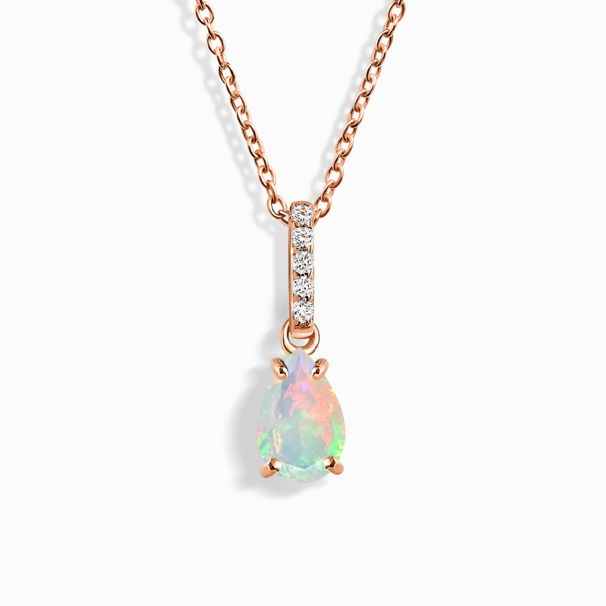 Opal Necklace Sway - October Birthstone