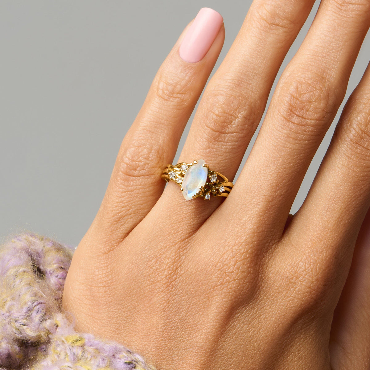 Moonstone Ring - Radiance