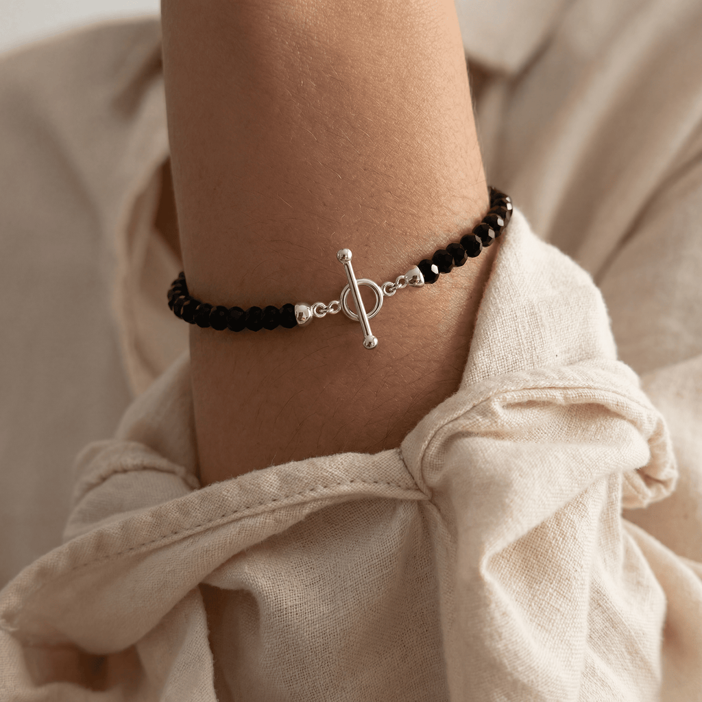 Black Obsidian Bracelet - Vibrations
