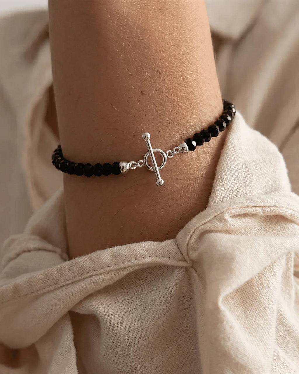 Black Obsidian Bracelet - Vibrations