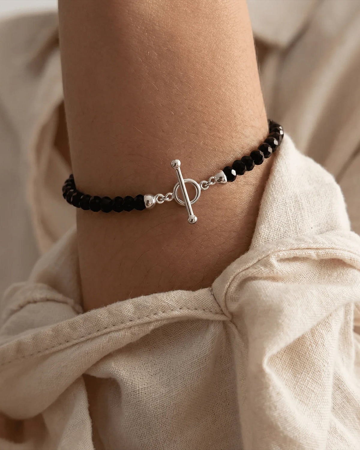Black Obsidian Bracelet - Vibrations