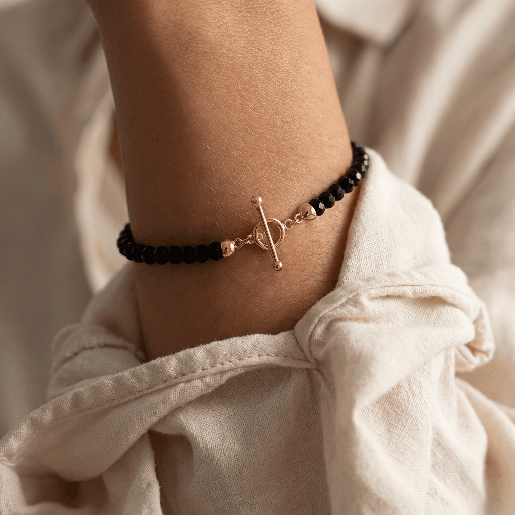 Black Obsidian Bracelet - Vibrations