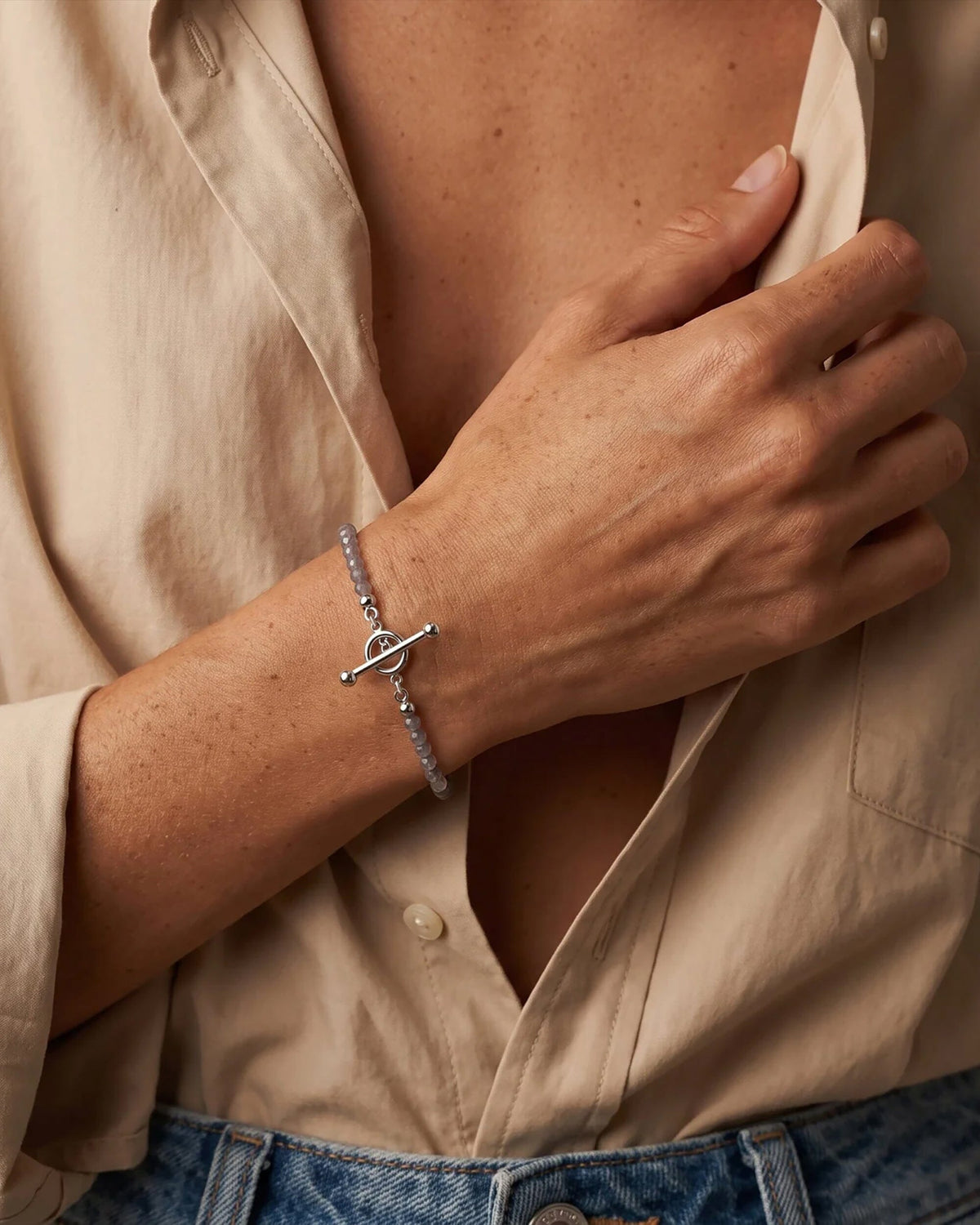 Labradorite Bracelet - Vibrations
