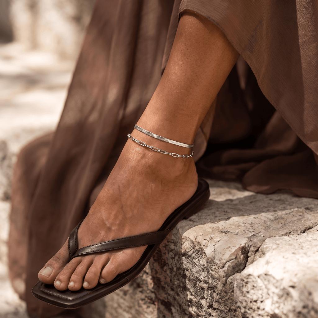 Anklet - Widelink Chain
