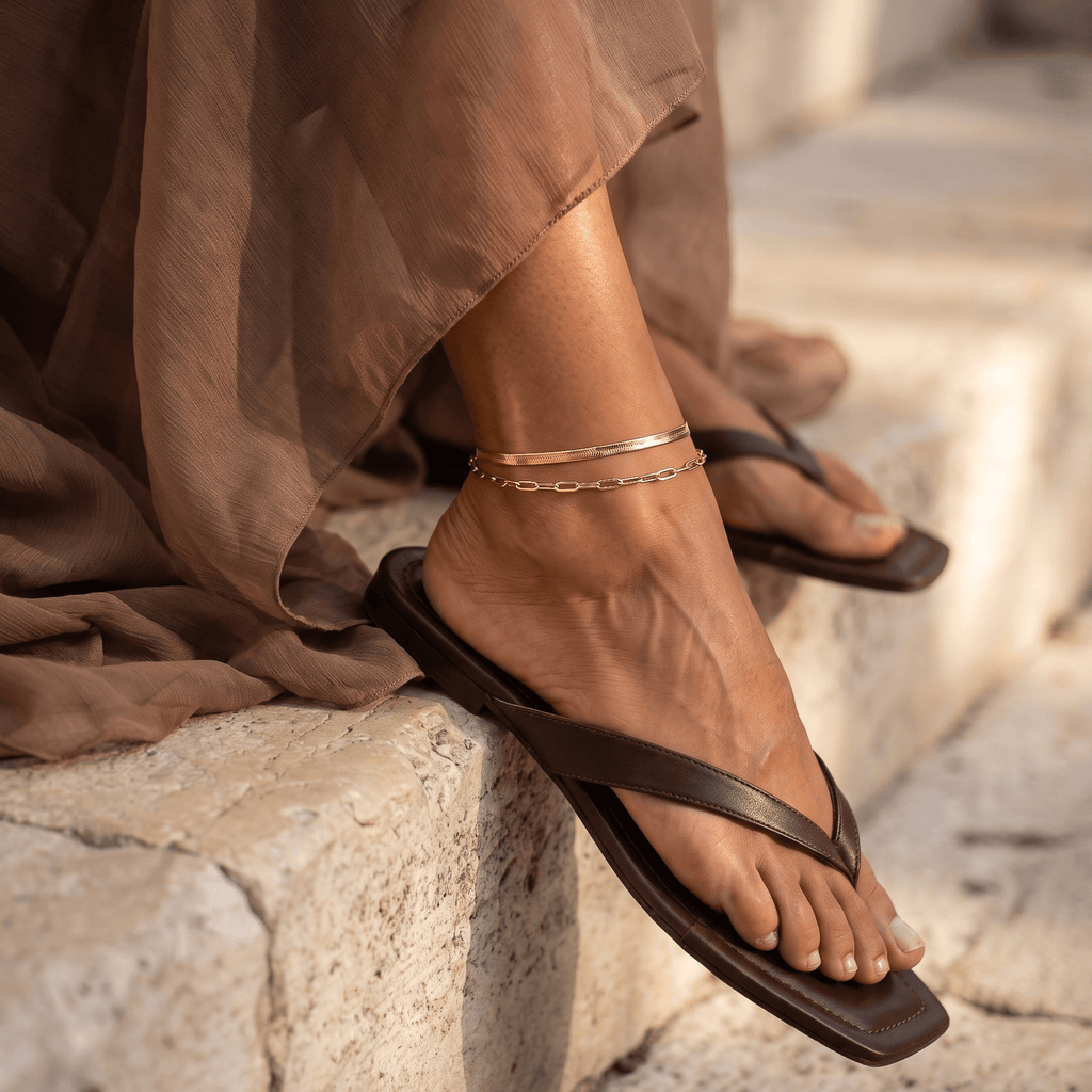 Anklet - Widelink Chain