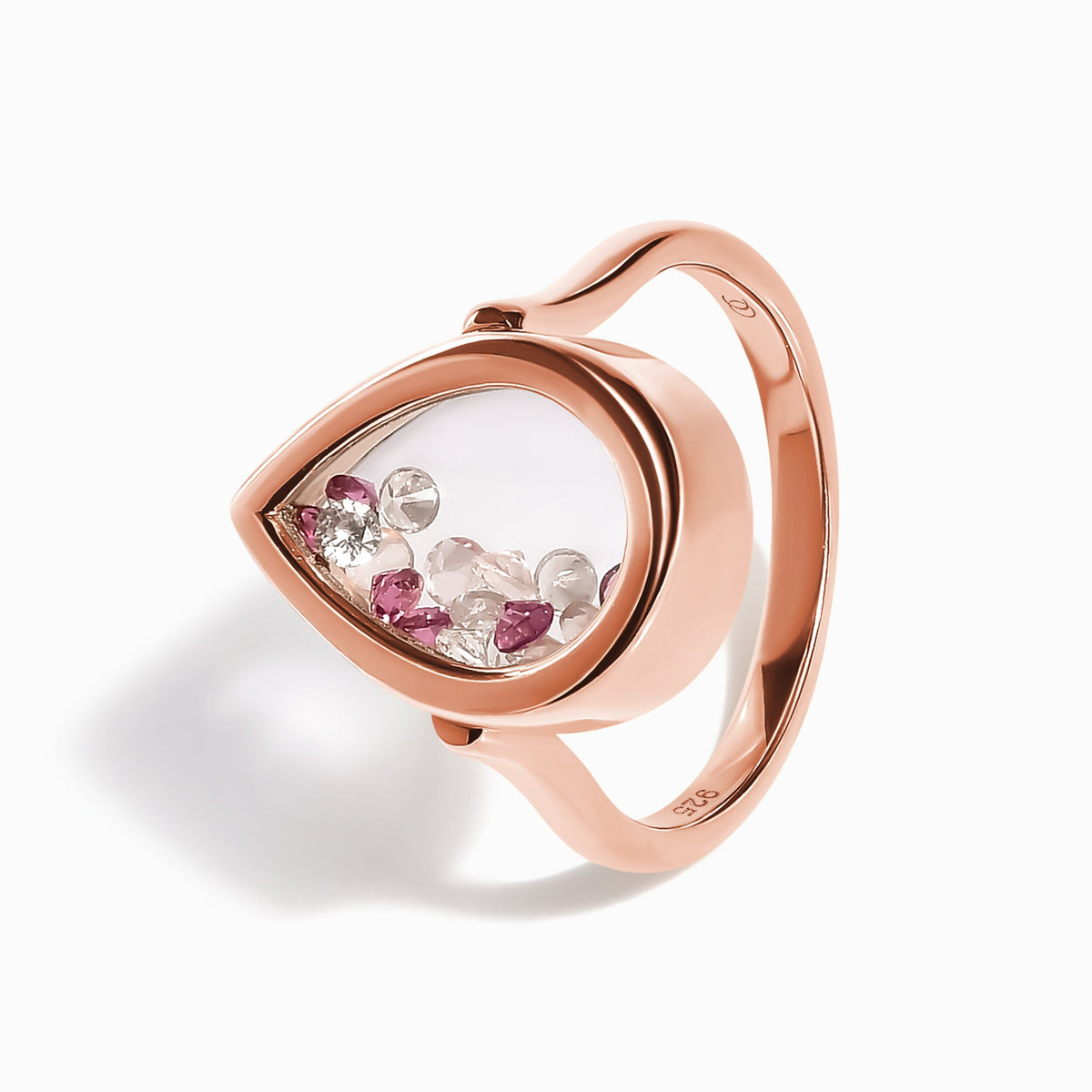 Rose Quartz Rhodolite Ring - Gem Glide