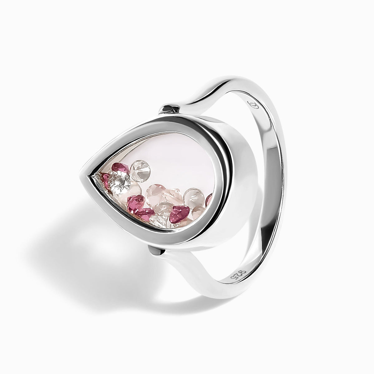 Rose Quartz Rhodolite Ring - Gem Glide