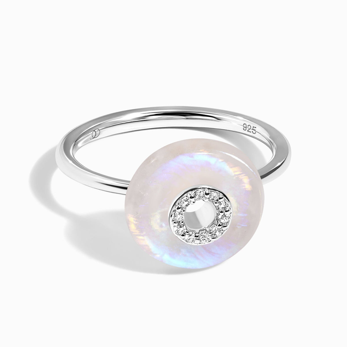 Moonstone Fidget Ring - Liora