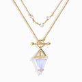 Moonstone Aries Zodiac Constellation & Heroine Necklaces