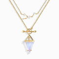 Moonstone Taurus Zodiac Constellation & Heroine Necklaces