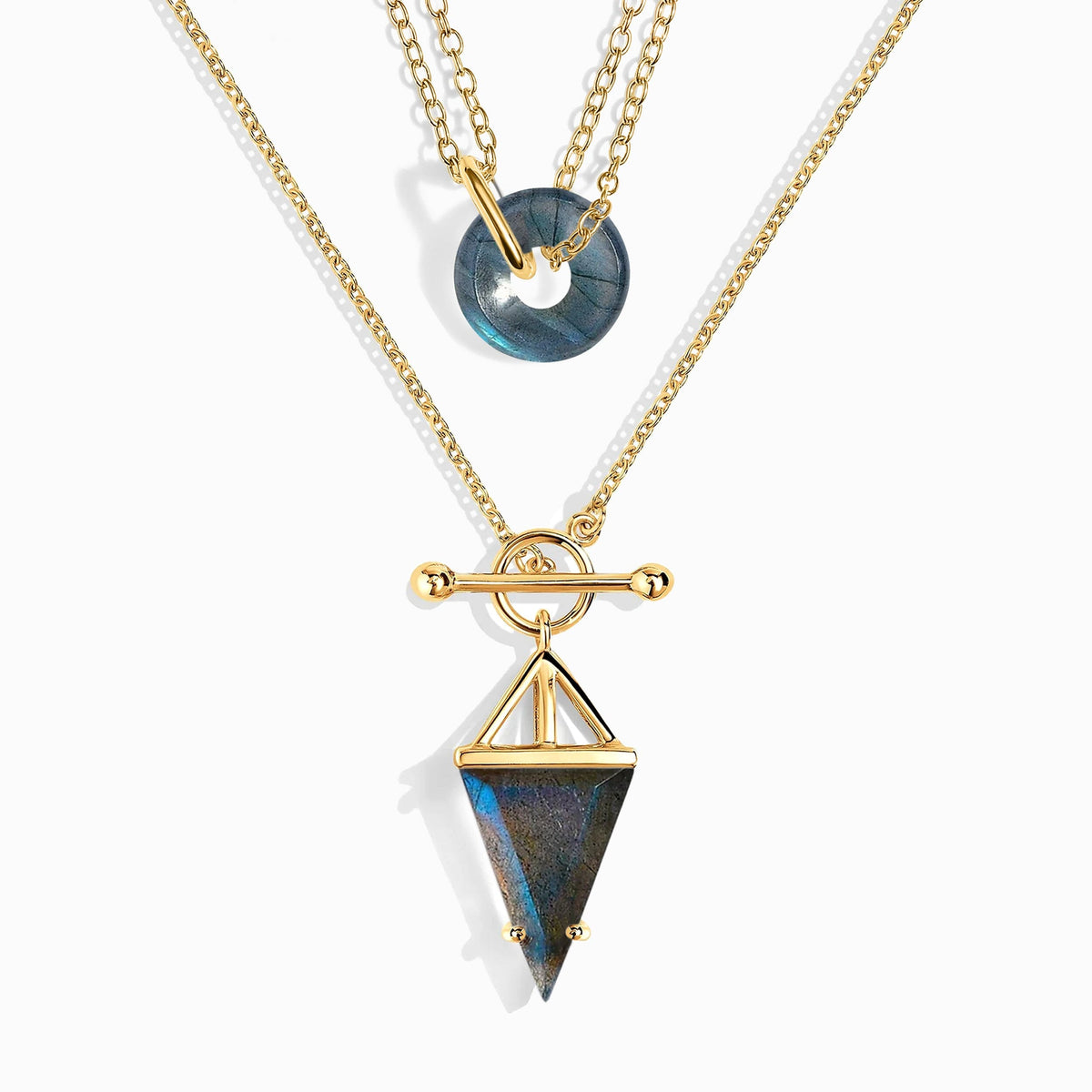 Labradorite Ora & Heroine Necklaces
