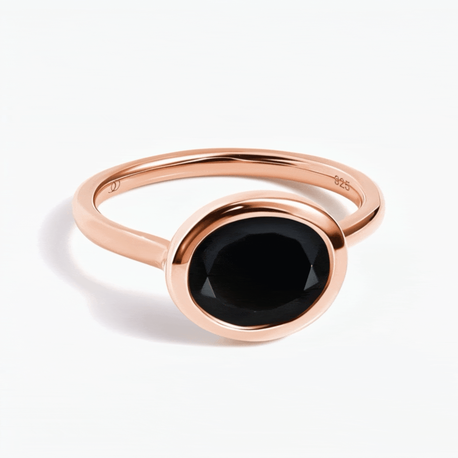 Black Obsidian Ring - Skin-Touch