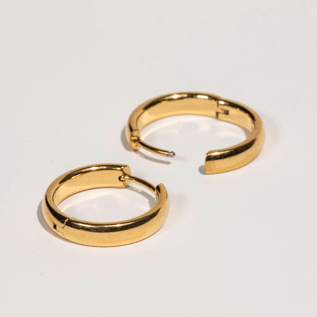 Bold Hoops, 15mm