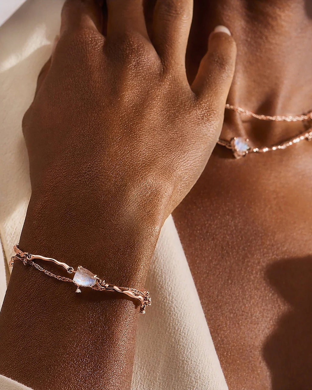Moonstone Bracelet - Flow
