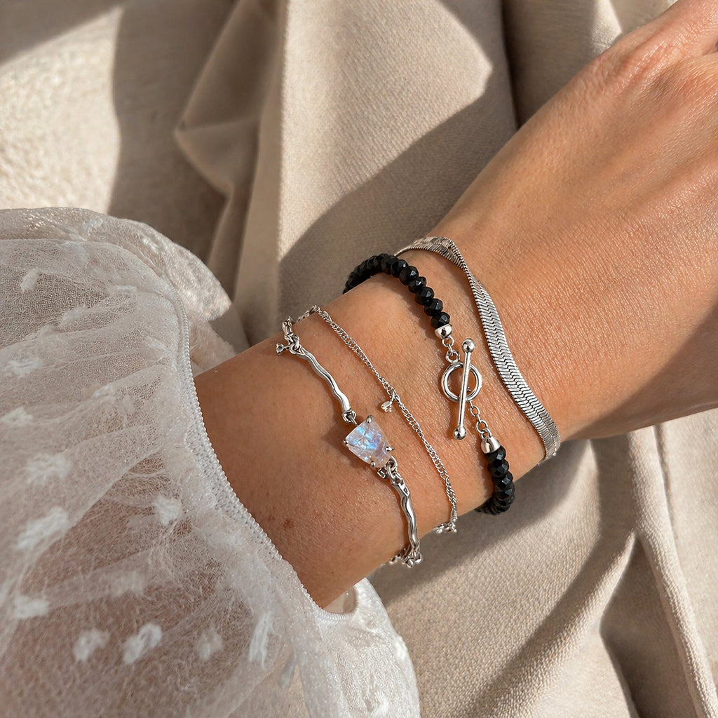 Moonstone Bracelet - Flow