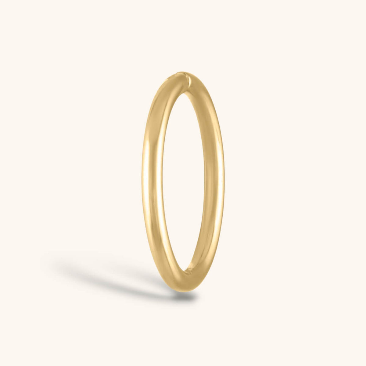 Forever Seamless Hoop in 14k Gold